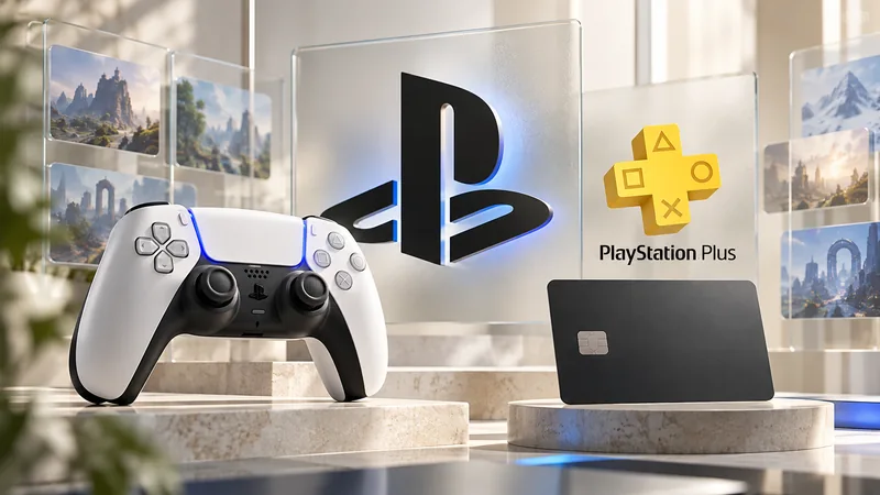 PlayStation Plus: логотип, контроллер и международная карта